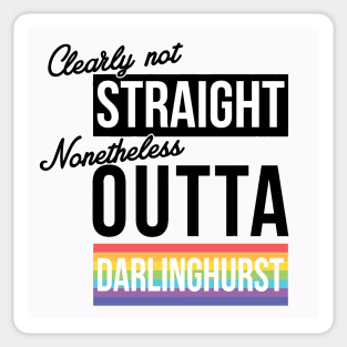 (Clearly Not) Straight (Nonetheless) Outta Darlinghurst Sticker